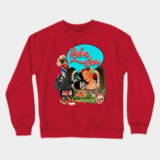 Retro Love Crewneck Sweatshirt